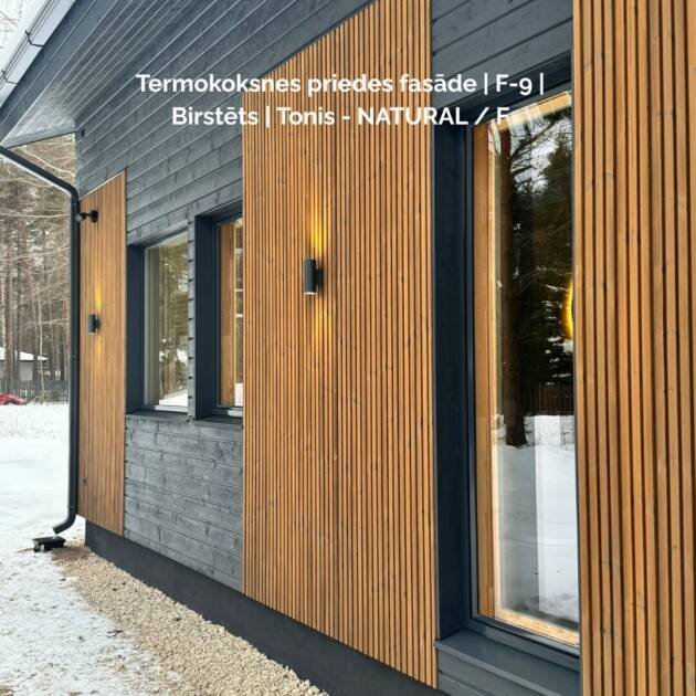 Termokoksnes fasāde | F-9 profils