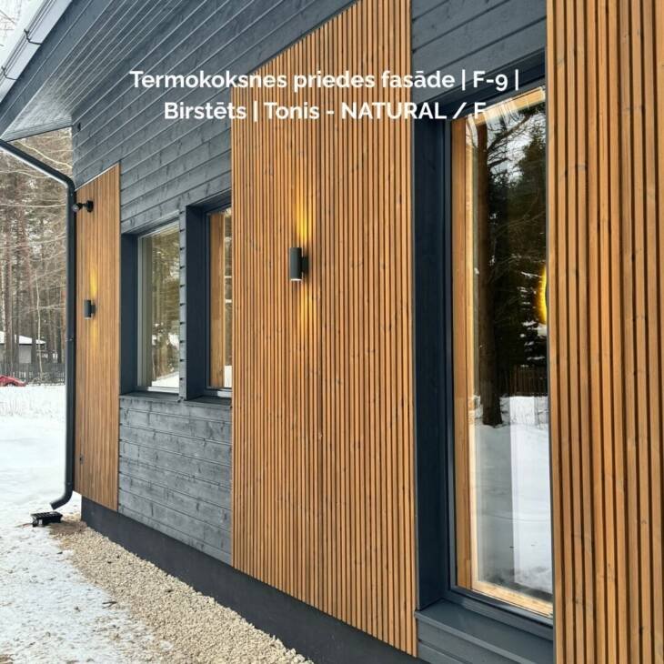 Termokoksnes fasāde | F-9 profils - Image 4