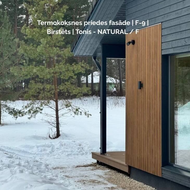 Termokoksnes fasāde | F-9 profils - Image 3